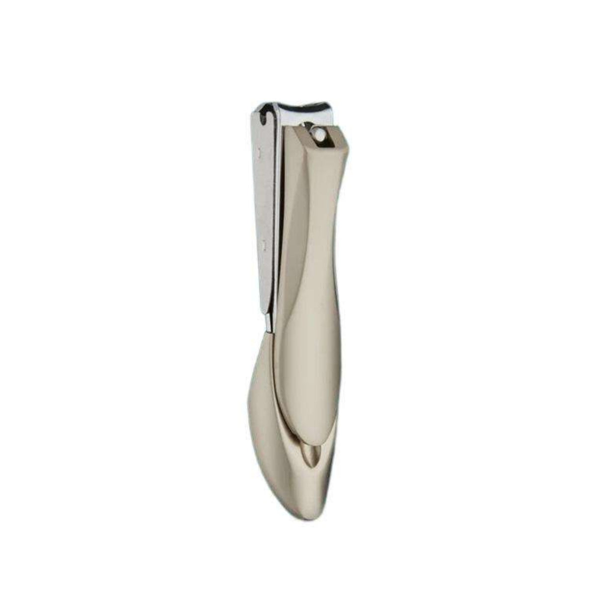 5 Piece NC-1048 Stainless Steel Nail Clippers Anti-Splash Rounded Blade Tip Curved Blade Bionics Design Manicure Pedicure Two-Pack