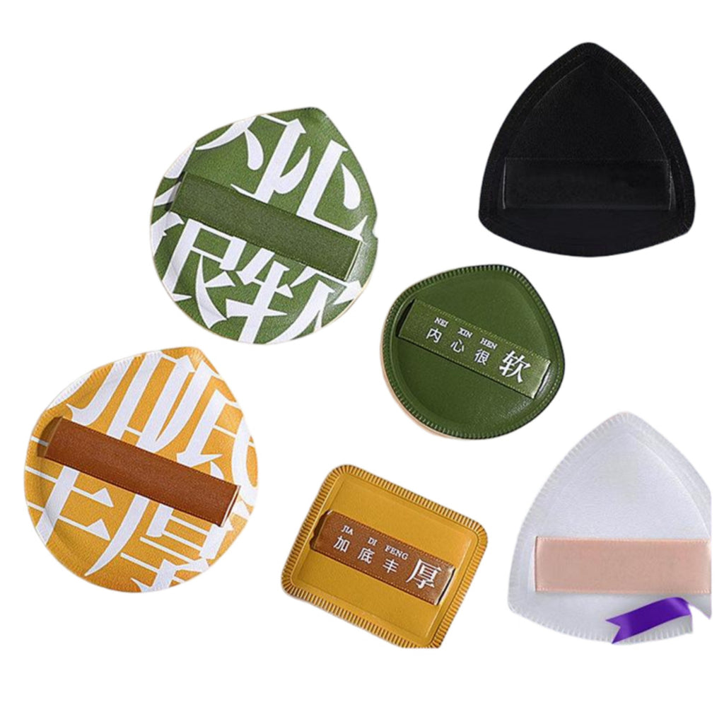 POPU-239 Wholesale Soft Big Makeup Sponge Puff Custom Facial Soft Air Cushion Dry & Wet Makeup Foundation Sponge