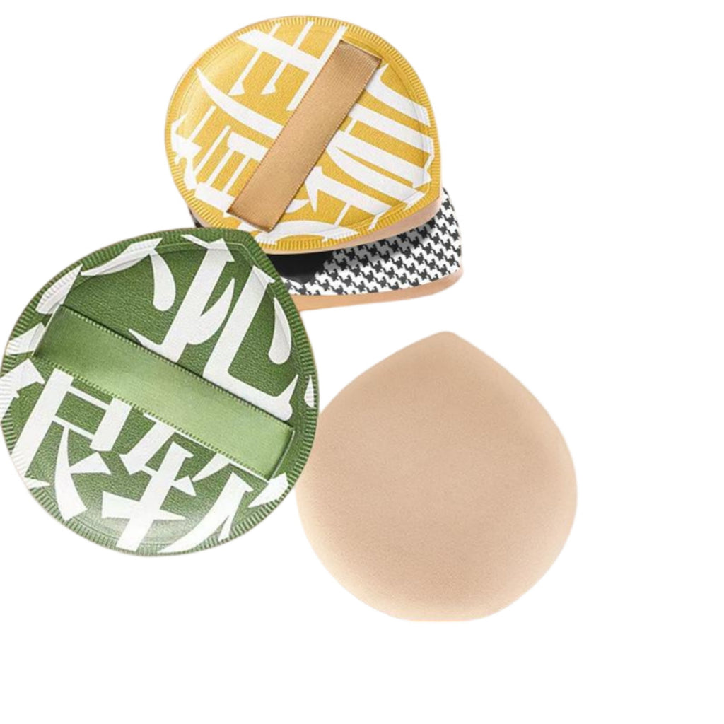 POPU-239 Wholesale Soft Big Makeup Sponge Puff Custom Facial Soft Air Cushion Dry & Wet Makeup Foundation Sponge